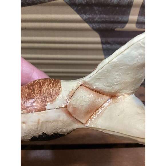 Vintage Plastic Celluloid Terrier Dog Figurine Ideal Toy Corp. About 6" - Picture 8 of 11